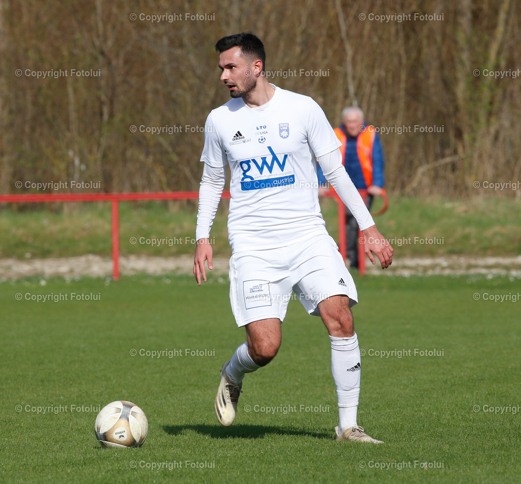 A_LUI_01042023_23 | SPORT,FUSSBALL ,LT1 OOELIGA ASKOE OEDT-UNION EDELWEISS LINZ 01.04.2023 IM BILD:SIMON KANDLER (EDELWEISS LINZ)  FOTO:FOTOLUI