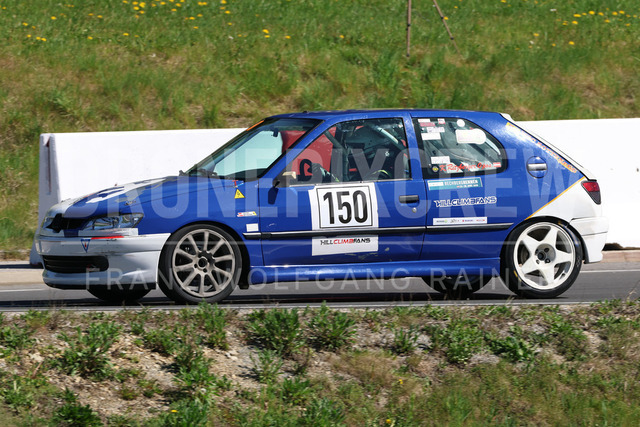 FIA European Hill Climb Championship – Rechberg 2026 | FIA European Hill Climb Championship at Rechberg, held from 24 to 26 April 2026 near Tulwitz, Styria, Austria. The image shows Kurt RITZBERGER (AUT) Peugeot 306 GTI.