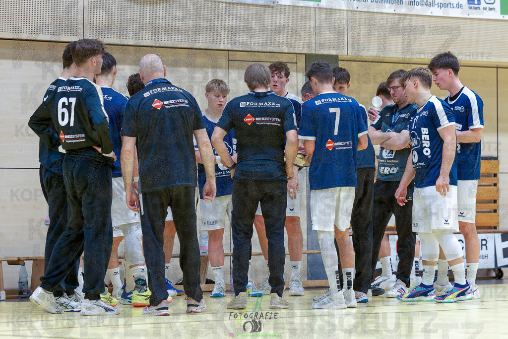 Jugendbundesliga A-Jugend; HSG Dutenhofen/Münchh. - HSG Rodgau Nieder-Roden | Jugendbundesliga A-Jugend; HSG Dutenhofen/Münchh. - HSG Rodgau Nieder-Roden am 07.12.2024 in Dutenhofen (Sporthalle Dutenhofen)Photo © 2024 - Jörg Heinrich - Realisiert mit Pictrs.com