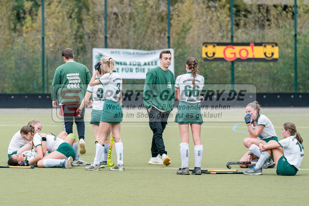 HK_20231022_903182 | Finale Deutsche Meisterschaft Feld WU16 Uhlenhorst Mülheim - Düsseldorfer HC am 22.10.2023 DHC, Düsseldorf ,