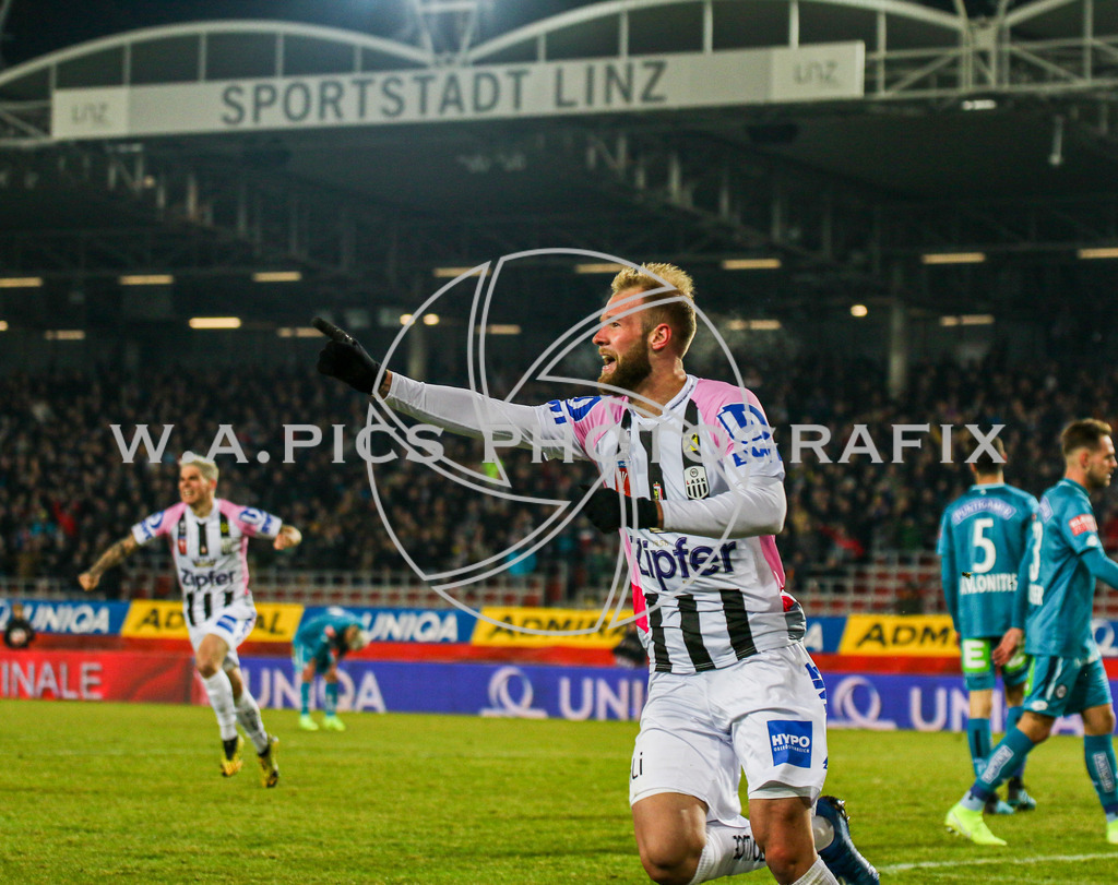 LASK vs STURM GRAZ  | Pasching,AUSTRIA,08.Feb.20 - SOCCER-CUP, LASK vs STURM GRAZ Image shows Joao Klauss de Mello
Photo: Sportmediapics.com/ Andreas Willdoner
