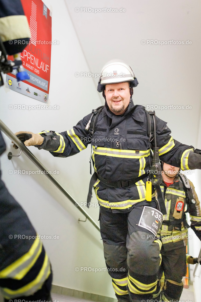 KölnTurm Treppenlauf; Köln, 03.08.2025 | Impressionen vom KölnTurm Treppenlauf am 03.08.2025 in Köln (Nordrhein-Westfalen). 