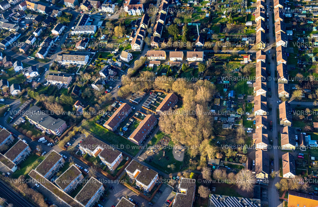 Hamm241200178 | Luftbild, Siedlung Wiescherhöfen ist eine Bergarbeitersiedlung und Zechensiedlung an der Robertstraße, Stadtbezirk Pelkum, Hamm, Ruhrgebiet, Nordrhein-Westfalen, Deutschland