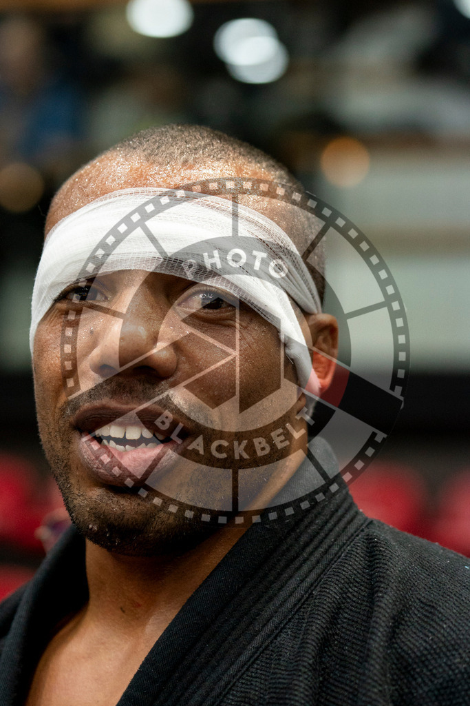 20240124PBB05121 | Fighters compete during the second day of the IBJJF European Championship in Paris, France, on January 24, 2024.