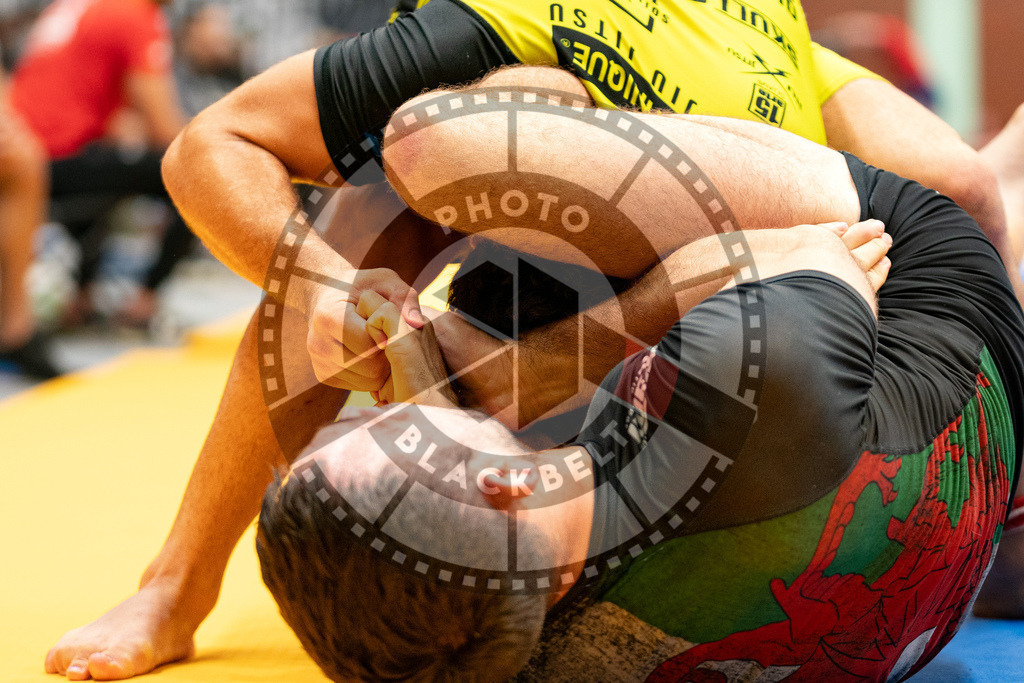 20230916PBB3551 | Fighters compete during the grappling tournement ADCC Trials (European, Middle East and African Championship) in Warsaw, Poland, on September 16, 2023.