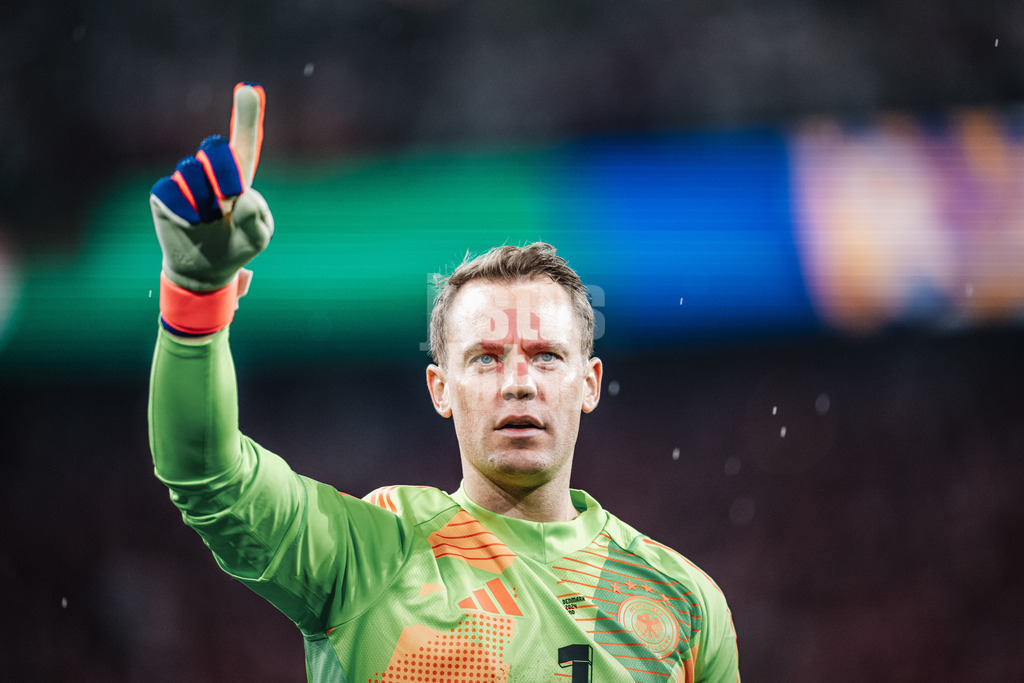 Fußball | Herren | UEFA-Fußball-Europameisterschaft 2024 | Achtelfinale | Deutschland vs. Dänemark | 29.06.2024 | Manuel Neuer (#1, Deutschland) jubelt