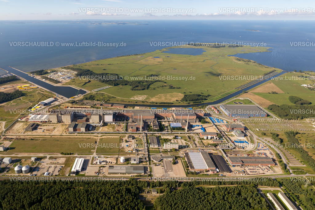 Greifswald12084174Lubmin | Reaktorhaus ehemaliges Kernkraftwerk Lubmin Atomkraftwerk,  Rubenow, Greifswalder Bodden, Mecklenburg-Vorpommern, Deutschland, Europa