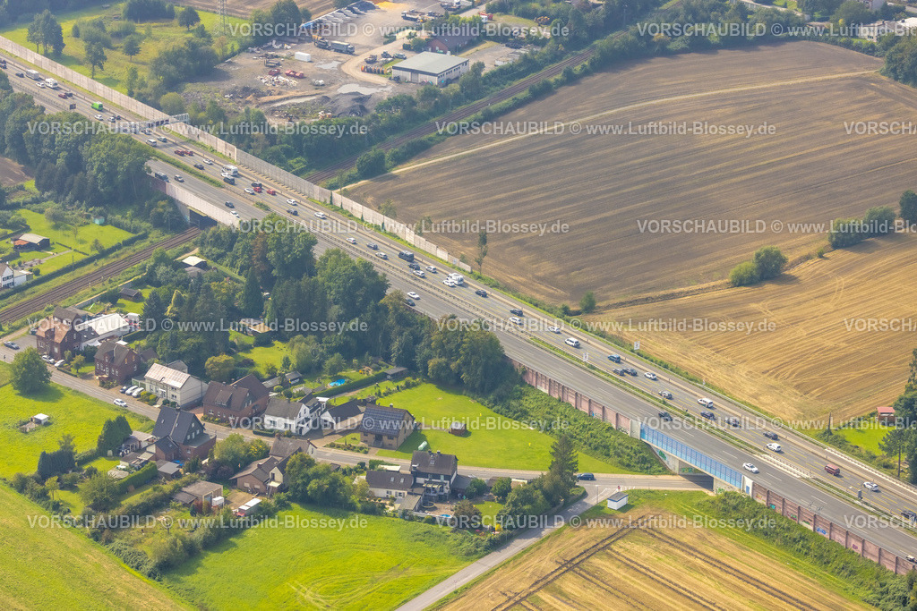 Unna230900920 | Luftbild, Autobahn A1 am Afferder Weg, Afferde, Unna, Ruhrgebiet, Nordrhein-Westfalen, Deutschland