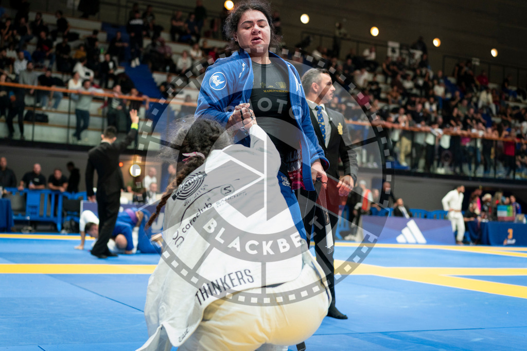 20240126PBB1720 | Fighters compete during the Brazilian Jiu-Jitsu European Championship of the IBJJF in Paris, France, on January 26, 2024.