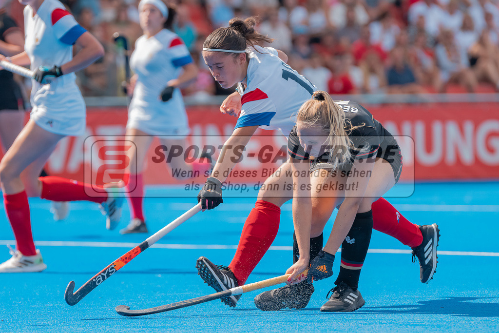 HK_20230710_2-76 | Euro Hockey WU18 France - Germany Championship Girls &amp; Boys am 10.7.2023 CHTC , Krefeld ,