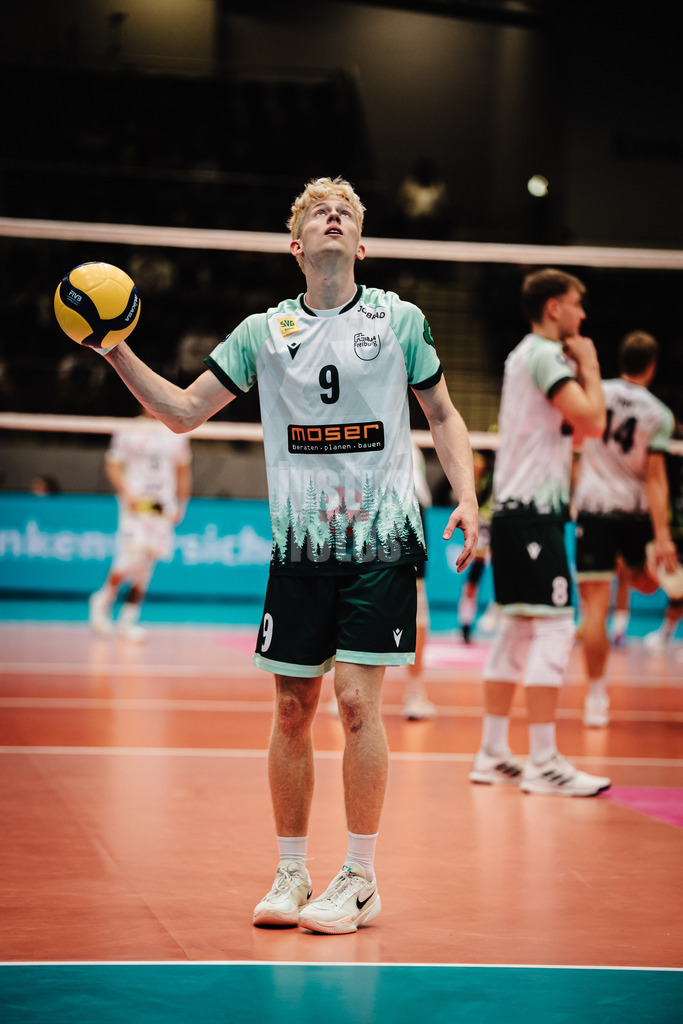 Volleyball | Herren | Saison 2025/2026 | Volleyball Ligacup | FT 1844 Freiburg vs. Helios GRIZZLYS Giesen | 12.10.2024 | Fabian Hosch (#9, FT 1844 Freiburg)