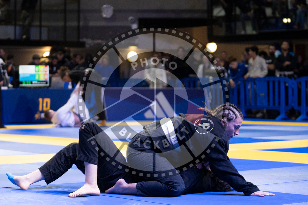 20240119PBB1276 | Fighters compete during the IBJJF European Championship in Paris, France, on January 19, 2024.