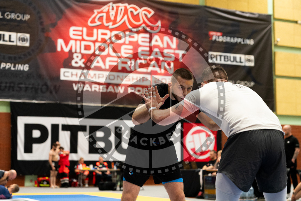 20250906PBB1439 | Fighters compete during the ADCC European Trials  competition in Warsaw, Poland, on September 6, 2025.
