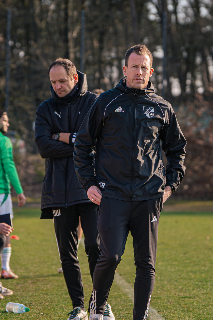 Fußball I Herren I Saison 2025-2026 I Landesliga Weser-Ems I 20. Spieltag I SFN Vechta - SV GW Mühlen I 15.03.20260009 | Andreas Hinrichs (Trainer, SV GW Mühlen) - Realisiert mit Pictrs.com