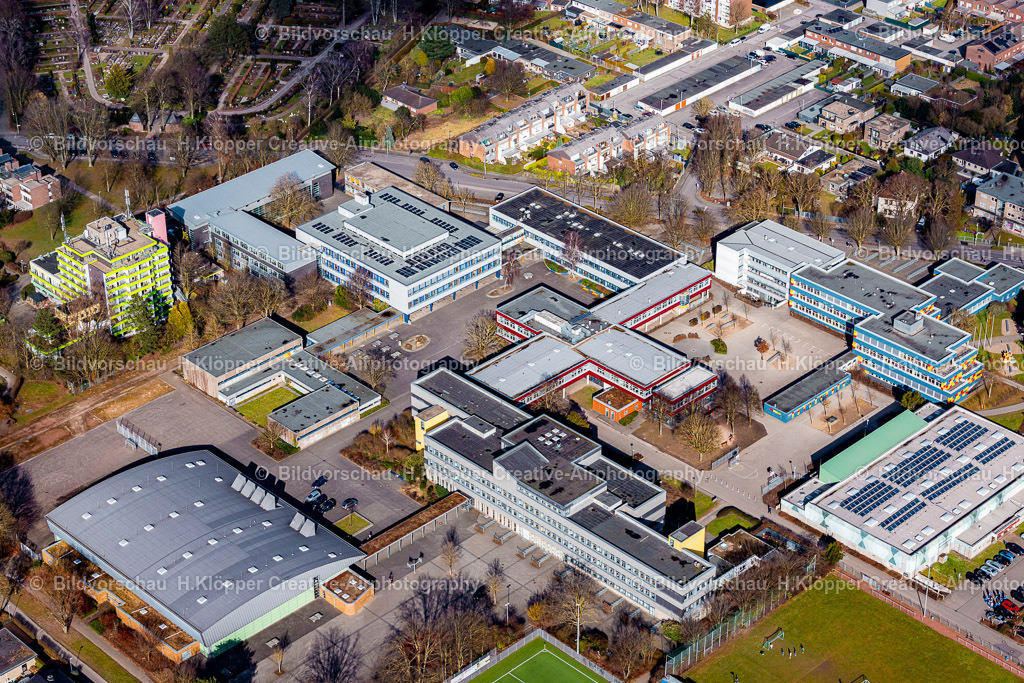 Luftbilder Erkelenz 439A8014 | Luftbildfotografie Luftbilder Erkelenz Schule Cornelius Gymnasium - Realisiert mit Pictrs.com