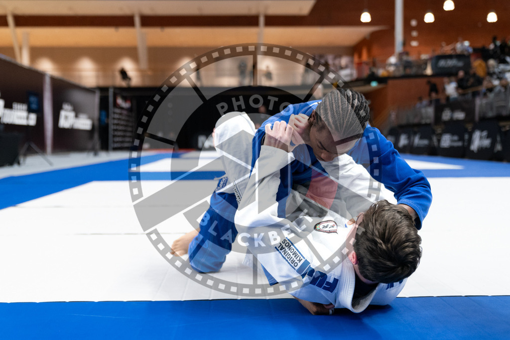 20241012PBB2769 | Athletes compete during the AJP Tour Europe Continental Jiu-Jitsu Youth Championship on October 12, 2024, in Almere near Amsterdam, Netherlands. © Chiara Dazi / photoblackbelt