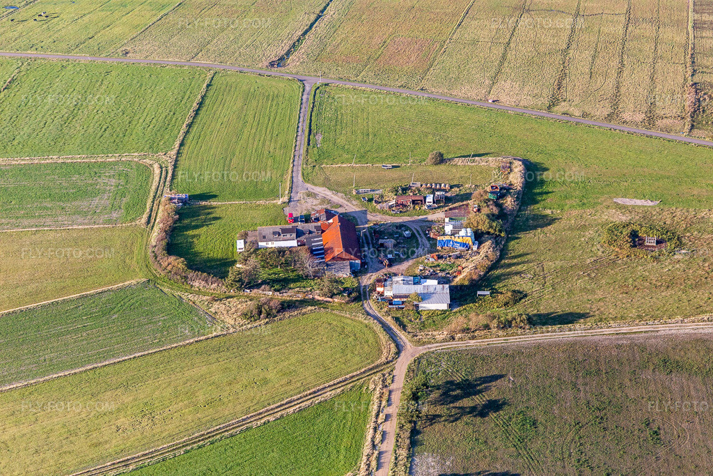 Aerial view: View of the town in Fanø in the state South Denmark, Denmark.Photo: IMG_118817.jpg taken on 09/21/2019 by Werner Riehm/FLY-FOTO.comResolution of the original: 5472 x 3648 px