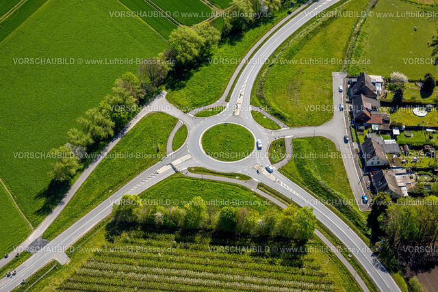 Bergkamen230406657 | Luftbild, Neuer Kreisverkehr der Trasse für die L821n Ortsumgehung zwischen Erich-Ollenhauer-Straße und Lünener Straße, Oberaden, Bergkamen, Ruhrgebiet, Nordrhein-Westfalen, Deutschland