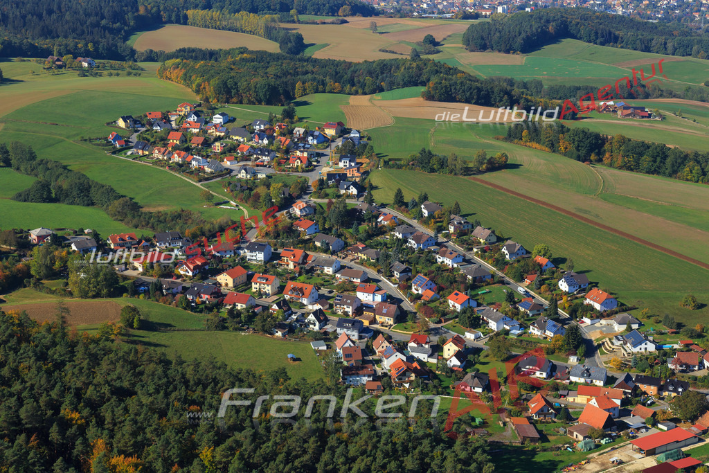 Luftbild von Mistelfeld Lichtenfels - Luftaufnahme wurde 2015 von https://frankenair.de mittels Flugzeug (keine Drohne) erstellt - die Geschenkidee