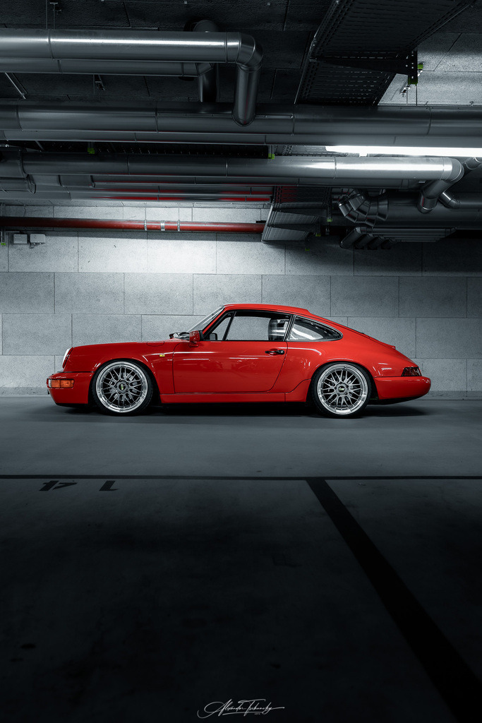 964 Carrera 4 | Entdecken Sie die faszinierende Welt von Alexander Tschuncky Arts: Kreative Fotografie, atemberaubende Automobilkunst und hochwertiger Bilderdruck. Lassen Sie sich inspirieren! - Realisiert mit Pictrs.com