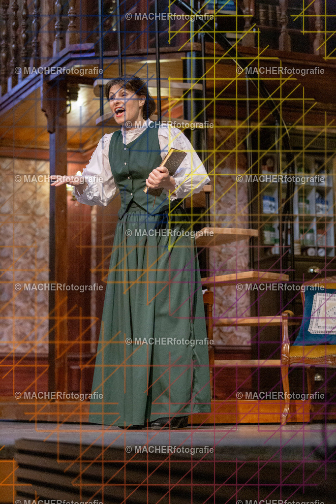 195_MFL-2025 | Portraitbilder von Regisseur; Darsteller; Techniker; Maske; Kostüme; Chor; Musiker; Bilderserie der Generalprobe und der Premierenvorstellung, Szenenbilder; Ausdrucksstudien; Bühnenüberblick; Bühnenkulissen; Pressefotos inkl. Redaktionsfoto Darstellergruppe.