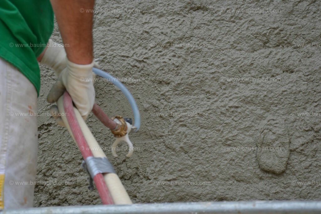 bib-lg18-putzarbeiten-0259 | Nach LV-Leistungsgruppen sortierte Detailfotos über den Bau eines Hauses. Alle Hausbau-Bilder direkt vom Urheber und Autor der Website Haus-Selber-Bauen.com