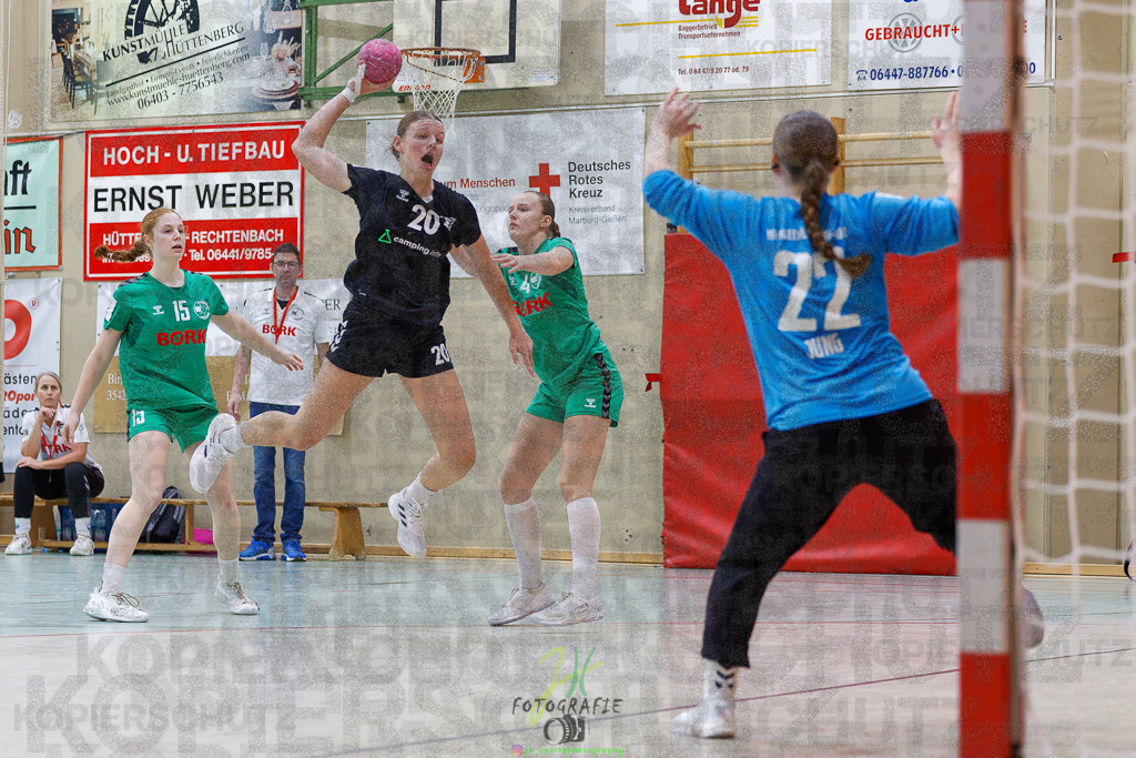 2024-10-19_209 | Jugendbundesliga B-Jugend weiblich; HSG Kleenheim/Langgöns - Longericher SC am 19.10.2024 in Oberkleen (Weidig-Halle) - Realisiert mit Pictrs.com