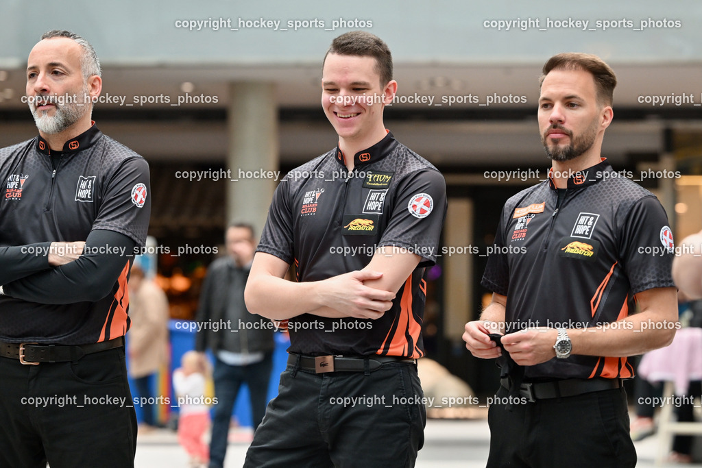 Pool Billard Bundesliga 2025 im ATRIO | MICHAEL MOSLER, OLIVER SZOLNOKI, Albin Ouschan, Pool Billard Bundesliga 2025 im ATRIO, Pool Billard Bundesliga 2025 im ATRIO am 29.03.2025 in Villach (Atrio), Austria, (Photo by Bernd Stefan)