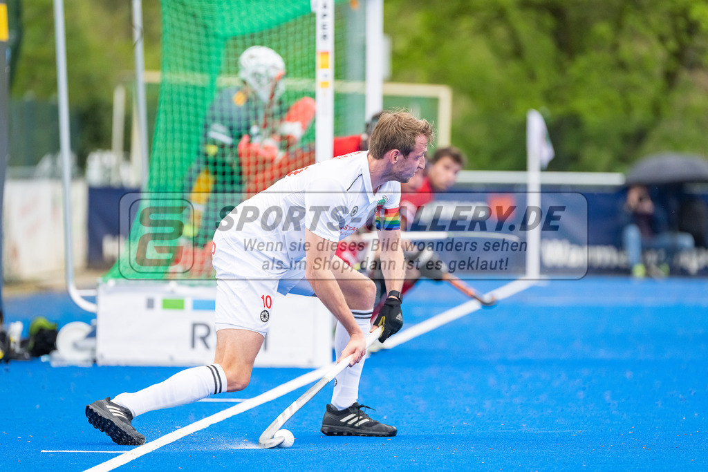HK_20230422_107194 | 1. Bundesliga Herren Crefelder HTC - Düsseldorfer HC am 22.4.2023 Krefelder HTC ( CHTC ), Krefeld , Niklas Wellen ( Crefelder HTC 10 )
