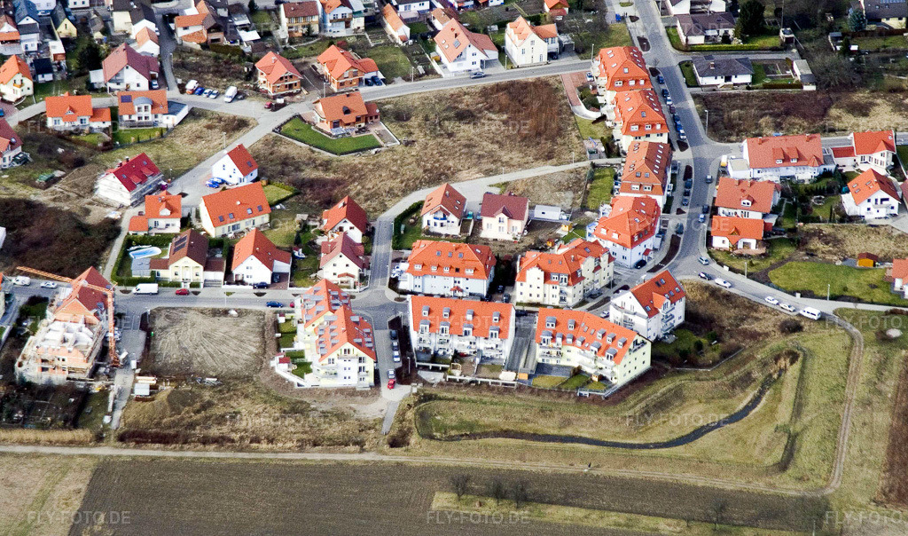 Luftbild: Maximiliansau O im Ortsteil Maximiliansau in Wörth im Bundesland Rheinland-Pfalz in Deutschland. Foto: IMG_1080.jpg vom 19.02.2006 durch Werner Riehm/FLY-FOTO.de