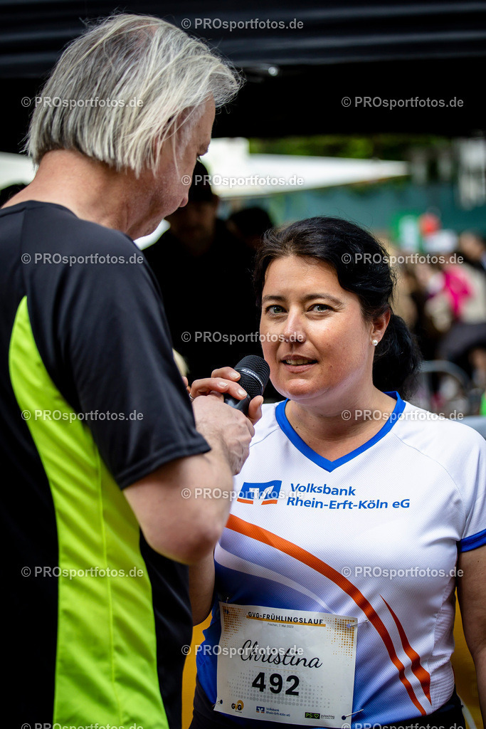 GVG Fruehlingslauf in Frechen, 07.05.2023 | Impressionen vom GVG Fruehlingslauf am 07.05.2023 in Frechen (Nordrhein-Westfalen). Foto: BEAUTIFUL SPORTS/Axel Kohring
