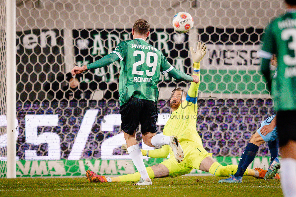 2. Bundesliga, Saison 2025/26, 21. Spieltag: SC Preußen Münster - VfL Bochum | Münster, 06.02.2026: 2. Bundesliga, 21. Spieltag, SC Preußen Münster gegen VfL Bochum im LVM-Preußenstadion in Münster. Foto: sportfotografie.ms | Markus Paletta - Realisiert mit Pictrs.com