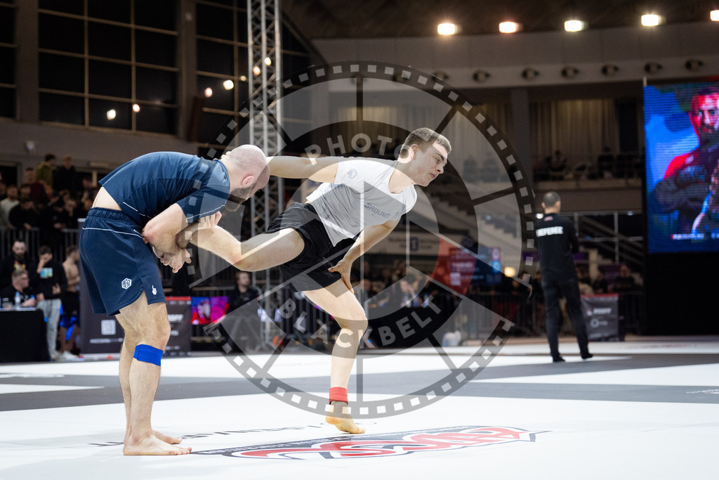 20260214PBB3784 | Fighters compete during the ADCC European Trials  competition day 1 in Belgrade, Serbia, on February 14, 2026.