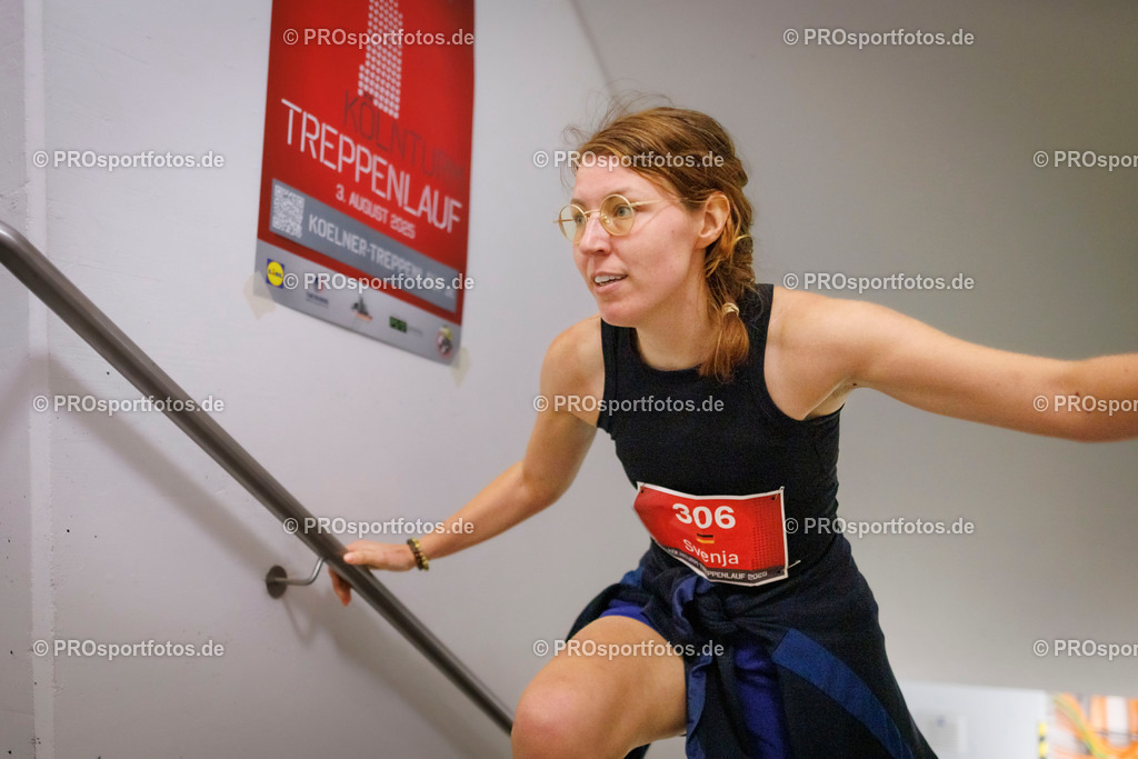 KölnTurm Treppenlauf; Köln, 03.08.2025 | Impressionen vom KölnTurm Treppenlauf am 03.08.2025 in Köln (Nordrhein-Westfalen). 