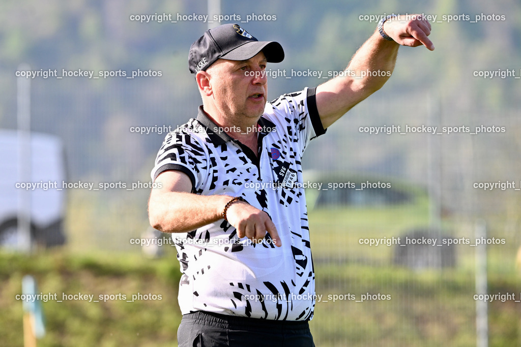 SC Landskron vs. SVG Bleiburg | Headcoach SVG Bleiburg Nevenko Vasiljevic, SC Landskron vs. SVG Bleiburg, SC Landskron vs. SVG Bleiburg am 28.04.2024 in Villach (Sportzentrum Landskron), Austria, (Photo by Bernd Stefan)