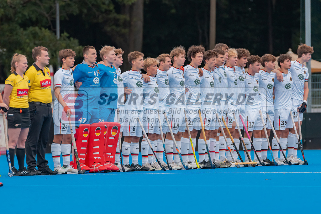 HK_20230716_102790 | Euro Hockey MU18 Boys Finale Belgium vs Germany Championship Girls & Boys am 16.7.2023 CHTC , Krefeld ,