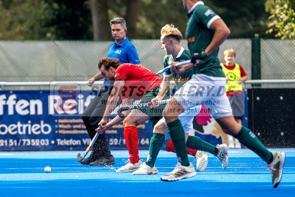 HK_20240915_106472 | 1. Bundesliga Herren Crefelder HTC - Uhlenhorst Mülheim am 15.9.2024 Crefelder HTC , CHTC, Krefeld , Masi Pfandt ( Crefelder HTC #77 )