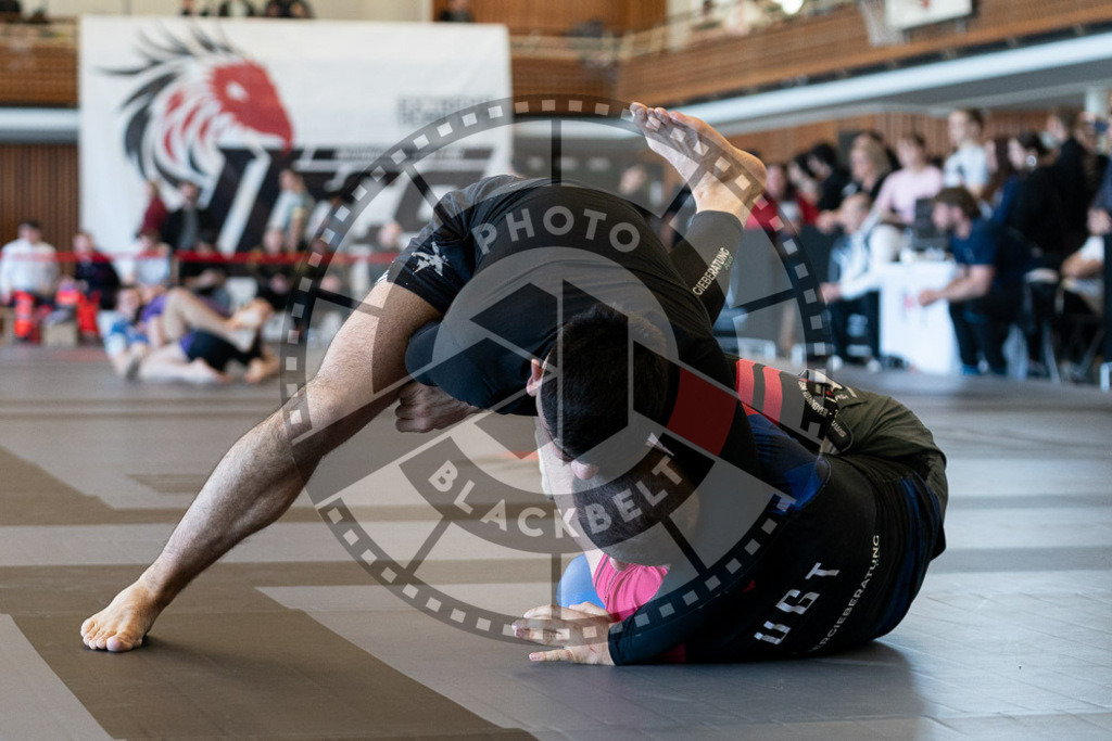20250329PBB2081 | Fighters compete during the International Luta Livre (ILLCS) Germany IX Spring 2025 Competition spring on March 29, 2025 in Hannover, Germany.© Chiara Dazi