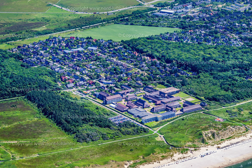 Sylt_Westerland_Nordseeklinik_ELS_4607130625 | SYLT 13.06.2025 Klinikgelände des Krankenhauses " Asklepios Nordseeklinik " in Westerland (Sylt) auf der Insel Sylt im Bundesland Schleswig-Holstein, Deutschland. Weiterführende Informationen bei: Asklepios Kliniken Verwaltungsgesellschaft mbH. // Hospital grounds of the Clinic " Asklepios Nordseeklinik " in Westerland (Sylt) at the island Sylt in the state Schleswig-Holstein, Germany. Further information at: Asklepios Kliniken Verwaltungsgesellschaft mbH. Foto: Martin Elsen