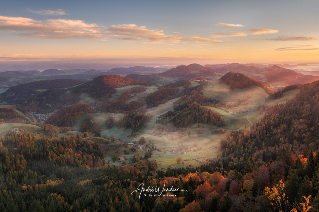 Ausblick über das Baselland | Andre Wandrei - Nature Artworx - Realisiert mit Pictrs.com