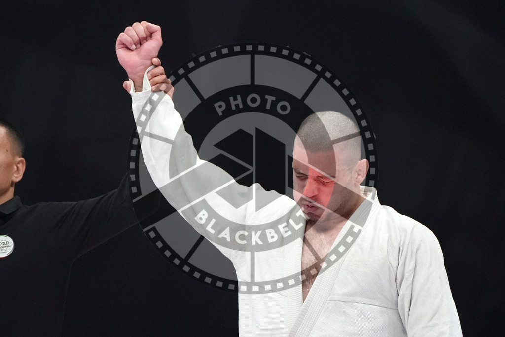 20231110PBB2621 | Fighters compete during the AJP World Professional Championship blackbelt finals in the Mubadala Arena in Abu Dhabi, Arab United Emirates, on November 10, 2023.