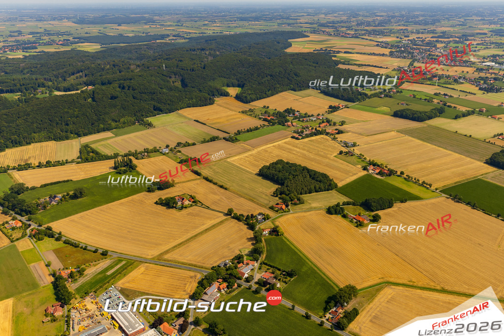 Luftbild Vs Google Maps  Arrenkamp  Stemwede -Das Luftbild wurde 2025 vom UL-Flugzeug heraus erstellt ( keine Drohnenluftbilder ) - Hochauflösende Luftaufnahme -Nicht vergleichbar mit Google Maps oder Satelittenbilder- Die Geschenkidee !Mit Lizenz und Bildrechte bestellbar