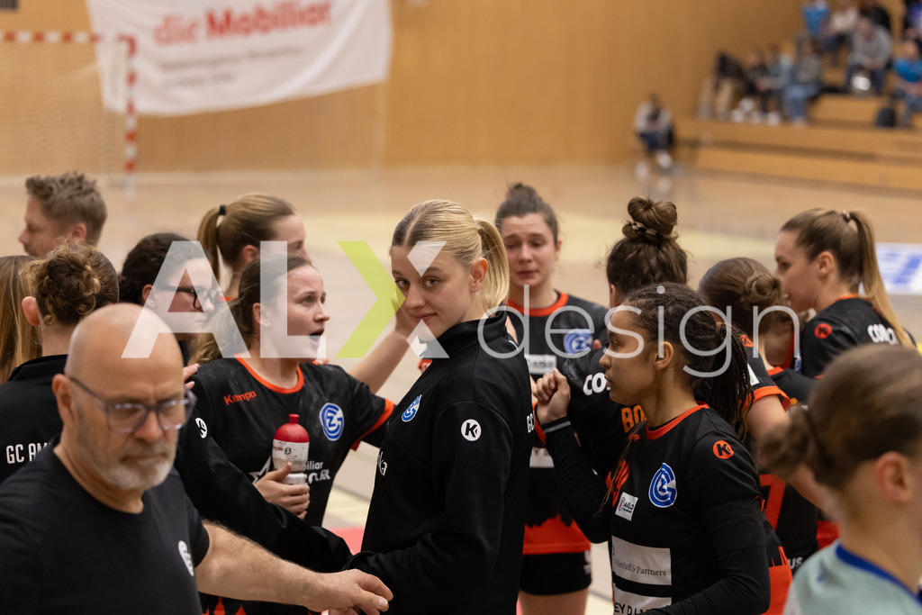 Handball I Frauen I Saison 2025-2026 I Handball Swiss Premium League 1 | Women I Round 5 I  Yellow Winterthur - GC Amicitia Zürich I 15.03.2026 | 9 Kim Erni (CH) (GC Amicitia Zürich) – Rückraum links - Realisiert mit Pictrs.com