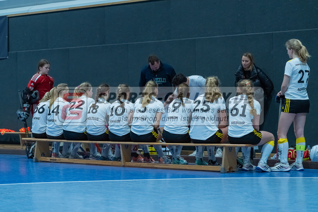 HK_20240303_108848 | 1. Halbfinale Deutsche Meisterschaft WU16 am 3.3.2024 Halle DHC, Düsseldorf ,