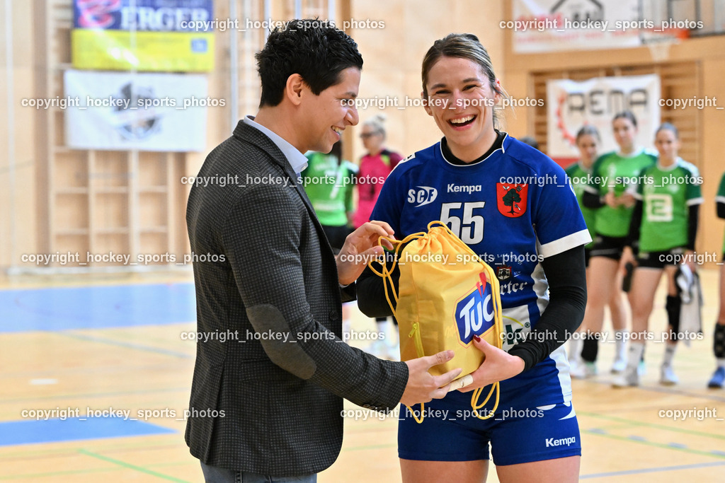 SC Ferlach Damen vs. HIB Graz 18.2.2023 | Stadtrat Ferlach Dominic Keuschnig, #55 Pavkovic Andrea