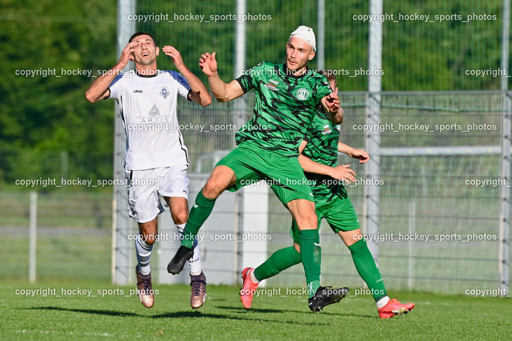 SC Landskron vs. ATUS Velden 11.8.2023 | #15 Martin Posratschnig, #7 Anel Mujkic