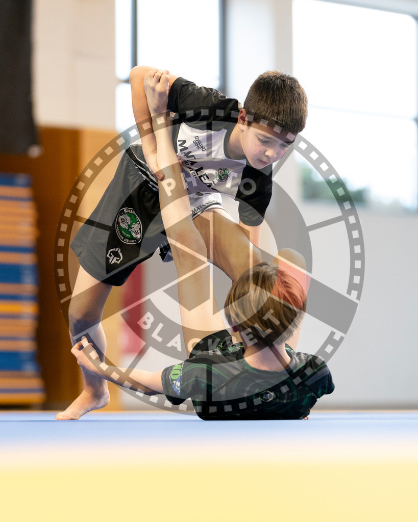 20240316PBB1069 | Athletes compete during the ADCC Eastern European Open grappling Competition in Poznan, Poland, on March 16, 2024.