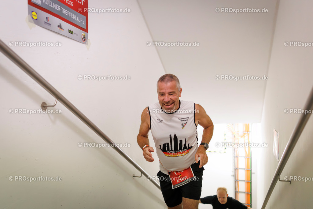 KölnTurm Treppenlauf; Köln, 03.08.2025 | Impressionen vom KölnTurm Treppenlauf am 03.08.2025 in Köln (Nordrhein-Westfalen). 