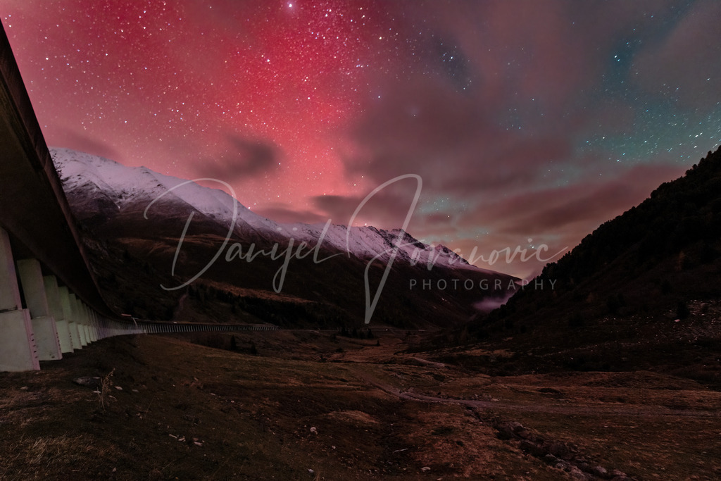 Kühtai | Polarlichter im Sellraintal