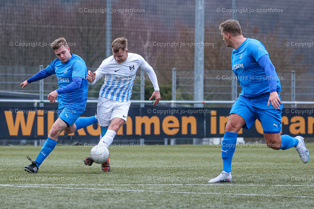 BQ3I4491 | 19.02.2023; Testspiel; Kunstrasenplatz Frohnhausen; SSV Oranien Frohnhausen : TSV Bicken